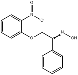 2-(2-NITROPHENOXY)-1-PHENYL-1-ETHANONE OXIME Struktur