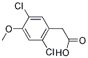 (2,5-DICHLORO-4-METHOXY-PHENYL)-ACETIC ACID Struktur