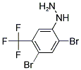 (2,4-DIBROMO-5-TRIFLUOROMETHYL-PHENYL)-HYDRAZINE Struktur