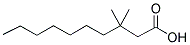 3,3-DIMETHYLDECANOIC ACID Struktur