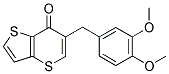 6-(3,4-DIMETHOXYBENZYL)-7H-THIENO[3,2-B]THIOPYRAN-7-ONE Struktur