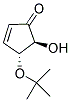 TRANS-4-TERT-BUTOXY-5-HYDROXY-2-CYCLOPENTEN-1-ONE Struktur