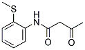 2-METHYLMERCAPTO-ACETOACETANILID Struktur