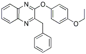 2-BENZYL-3-(4-ETHOXYPHENOXY)QUINOXALINE Struktur