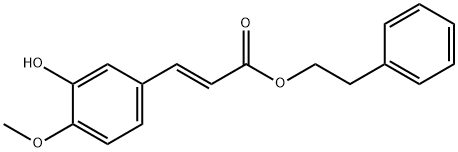 PHENYLETHYL 4-METHYLCAFFEATE Struktur