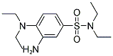 3-AMINO-4-DIETHYLAMINO-N,N-DIETHYL-BENZENESULFONAMIDE Struktur