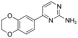 4-(2,3-DIHYDRO-1,4-BENZODIOXIN-6-YL)PYRIMIDIN-2-AMINE Struktur