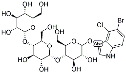 5-BROMO-4-CHLORO-3-INDOXYL-ALPHA-D-MALTOTRIOSIDE Struktur