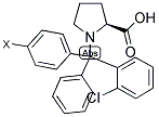 2-CHLOROTRITYL PROLINE, POLYMER-BOUND Struktur