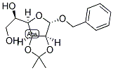 BENZYL 2,3-O-ISOPROPYLIDENE-A-D-MANNOFURANOSIDE Struktur