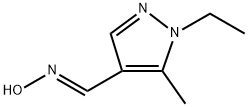 1-ETHYL-5-METHYL-1H-PYRAZOLE-4-CARBALDEHYDE OXIME Struktur