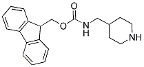 4-N-FMOC-AMINOMETHYL PIPERIDINE Struktur