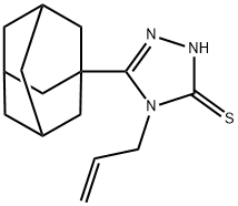 5-ADAMANTAN-1-YL-4-ALLYL-4H-[1,2,4]TRIAZOLE-3-THIOL Struktur