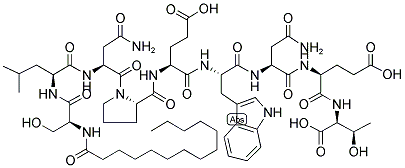 N-MYR-SER-LEU-ASN-PRO-GLU-TRP-ASN-GLU-THR Struktur