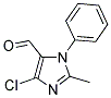 4-CHLORO-2-METHYL-1-PHENYL-1H-IMIDAZOLE-5-CARBALDEHYDE Struktur