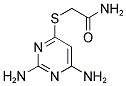 2-[(2,6-DIAMINOPYRIMIDIN-4-YL)SULFANYL]ACETAMIDE Struktur