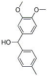 3,4-DIMETHOXY-4'-METHYLBENZHYDROL Struktur