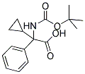 BOC-CYCLOPROPYL-DL-PHENYLGLYCINE Struktur