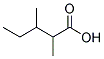 2,3-DIMETHYLPENTANOIC ACID Struktur