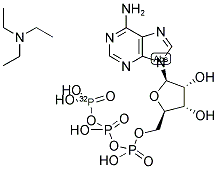 ADENOSINE 5'-[GAMMA-32P]TRIPHOSPHATE, TRIETHYLAMMONIUM SALT Struktur