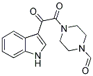 4-(2-INDOL-3-YL-2-OXOACETYL)PIPERAZINECARBALDEHYDE Struktur