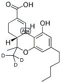 DL-9-CARBOXY-11-NOR-DELTA-9-THC-D3 Struktur