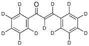 BENZYLIDENEACETOPHENONE-D12 Struktur