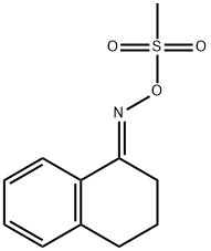 ([3,4-DIHYDRO-1(2H)-NAPHTHALENYLIDENAMINO]OXY)(METHYL)DIOXO-LAMBDA6-SULFANE Struktur