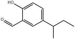 5-(SEC-BUTYL)-2-HYDROXYBENZENECARBALDEHYDE Struktur