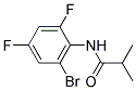 N-(6-BROMO-2,4-DIFLUOROPHENYL)-2-METHYLPROPANAMIDE Struktur