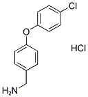 [4-(4-CHLOROPHENOXY)PHENYL]METHYLAMINEHYDROCHLORIDE Struktur