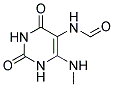 6-(METHYLAMINO)-2,4-DIOXO-1,2,3,4-TETRAHYDROPYRIMIDIN-5-YLFORMAMIDE Struktur