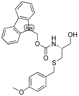 FMOC-CYS(4-MEOBZL)-OL Struktur