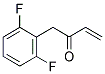 1-(2,6-DIFLUORO-PHENYL)-BUT-3-EN-2-ONE Struktur