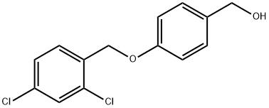 (4-[(2,4-DICHLOROBENZYL)OXY]PHENYL)METHANOL Struktur