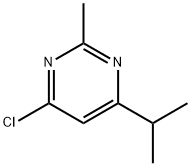 4-CHLORO-2-ISOPROPYL-6-METHYLPYRIMIDINE Struktur