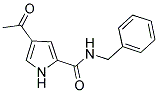 4-ACETYL-1H-PYRROLE-2-CARBOXYLIC ACID BENZYLAMIDE Struktur