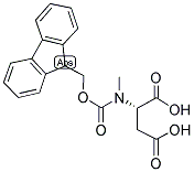 FMOC-N-ALPHA-METHYL-L-ASPARTIC ACID Struktur