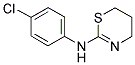 (4-CHLORO-PHENYL)-(5,6-DIHYDRO-4H-[1,3]THIAZIN-2-YL)-AMINE Struktur