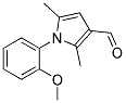 1-(2-METHOXY-PHENYL)-2,5-DIMETHYL-1H-PYRROLE-3-CARBALDEHYDE Struktur