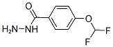 4-DIFLUOROMETHOXY-BENZOIC ACID HYDRAZIDE Struktur