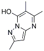 2,5,6-TRIMETHYLPYRAZOLO[1,5-A]PYRIMIDIN-7-OL Struktur