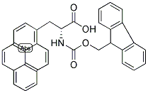 FMOC-3-(1-PYRENYL)-D-ALANINE Struktur