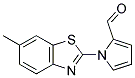 1-(6-METHYL-1,3-BENZOTHIAZOL-2-YL)-1H-PYRROLE-2-CARBALDEHYDE Struktur