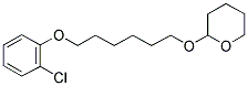 2-(6-(2-TETRAHYDROPYRANYLOXY)HEXYLOXY)CHLOROBENZENE Struktur