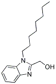 (1-OCTYL-1H-BENZIMIDAZOL-2-YL)METHANOL Struktur