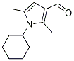 1-CYCLOHEXYL-2,5-DIMETHYL-1H-PYRROLE-3-CARBALDEHYDE Struktur