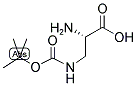 H-DAP(BOC)-OH Struktur