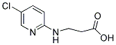 3-(5-CHLORO-PYRIDIN-2-YLAMINO)-PROPIONIC ACID Struktur