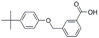 3-(4-TERT-BUTYL-PHENOXYMETHYL)-BENZOIC ACID Struktur